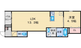 【間取り】 | REGALEST DUO | 略図の為、現状優先