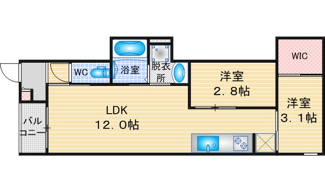 【間取り】 | REGALEST DUO | 略図の為、現状優先