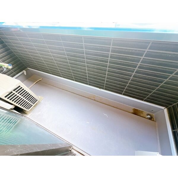 クレール塚本のバルコニー