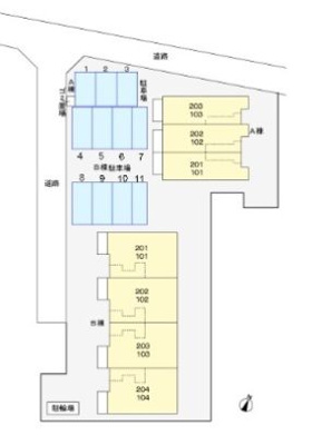 【区画図】 | ベルセレーノA(ベルセレーノエー)