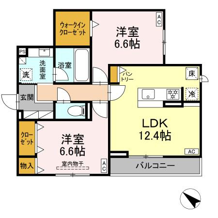 WILL Ⅲの間取り
