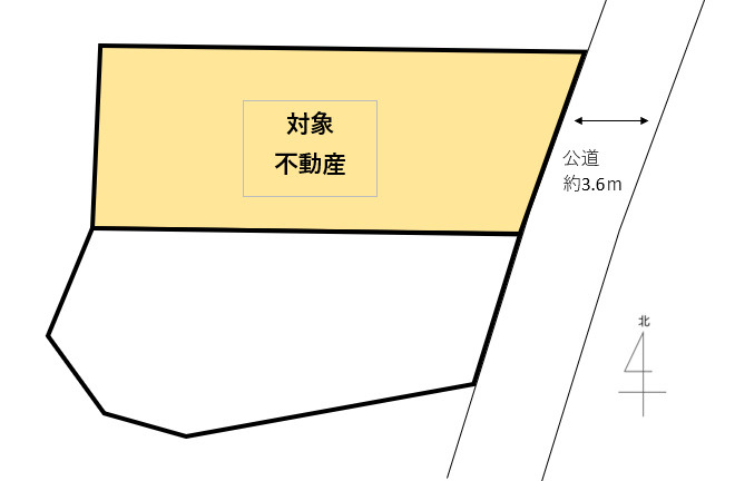 安芸区船越１丁目の土地図