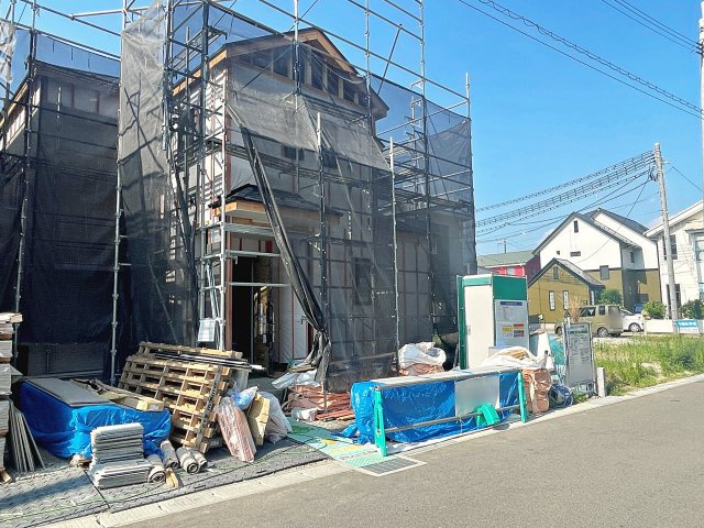 新築戸建・新築建売　福島市宮下町　第四小・第四中の外観