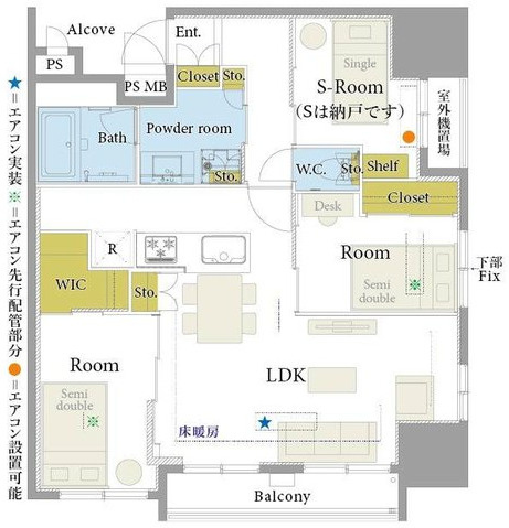 コージーコート上野御徒町Iの間取り