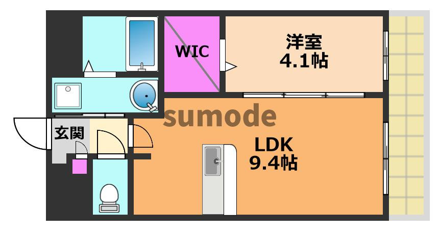フェアソレイユの間取り