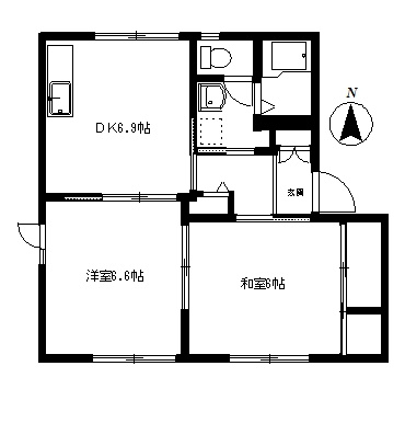 メゾン・ラフレシスの間取り