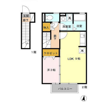 【間取り】 | ヴィラージュ