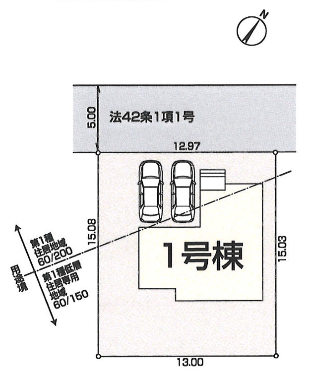 新築/新座市あたご3丁目の区画図|お料理と洗濯が同時に進む家事ラク導線