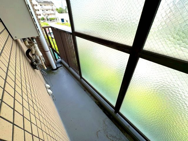 ファラン道明寺のバルコニー