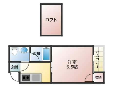 松原市天美南５丁目の一棟マンションの間取り