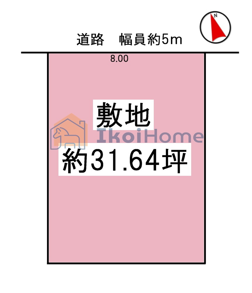 明石市朝霧台　土地の土地図|●年中無休：当日予約可●閑静な住宅地での整形地！31.5坪ございます！
