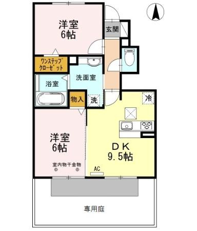 ナッシュビルの間取り