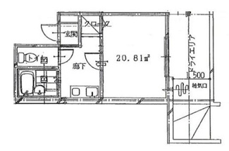 【間取り】 | 木乃池プラザ南馬込