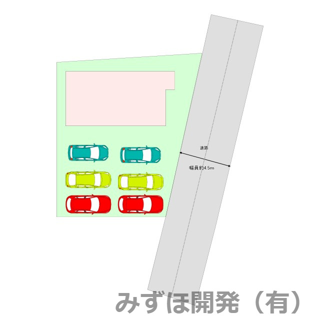 山形市松山２丁目8-41の区画図