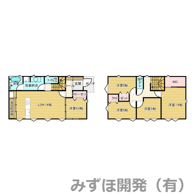 山形市松山２丁目8-41の間取り