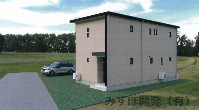 山形市松山２丁目8-41の外観パース|パースイメージです
