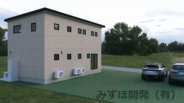 山形市松山２丁目8-41の外観パース|パースイメージです