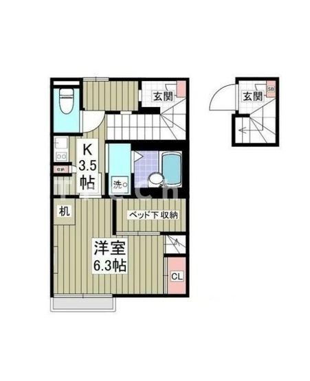 【間取り】 | ジェミニⅠ