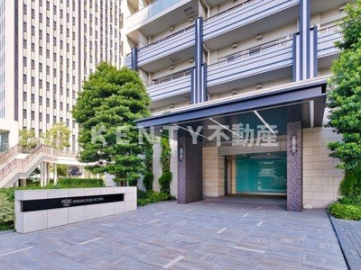 【エントランス】 | プライムパークス品川シーサイド ザ・タワー | 落ち着いたエントランスです