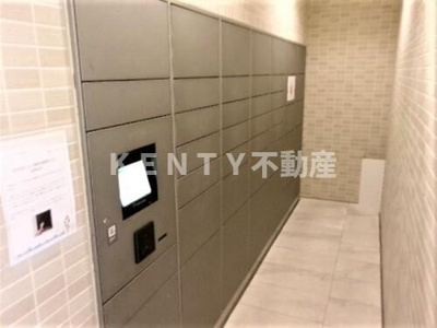 【設備】 | プライムパークス品川シーサイド ザ・タワー | セキュリティ：宅配ボックス     （2024年2月撮影）
