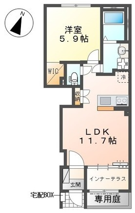 ポラリス所沢の間取り