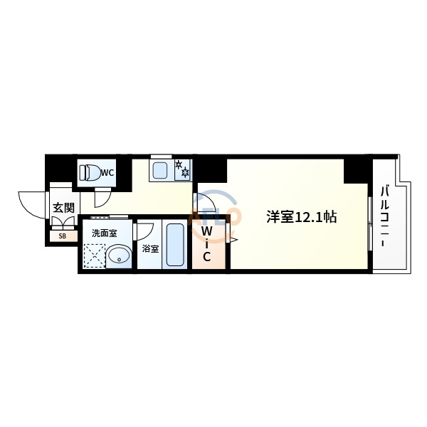 エレメント西田辺の間取り|エレメント西田辺　間取り