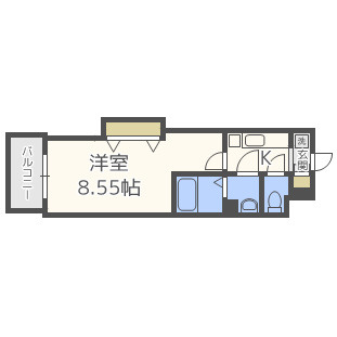 【間取り】 | Luxe都島Ⅱ