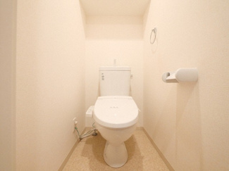 【トイレ】 | Luxe都島Ⅱ | ゆったりとした空間のトイレです