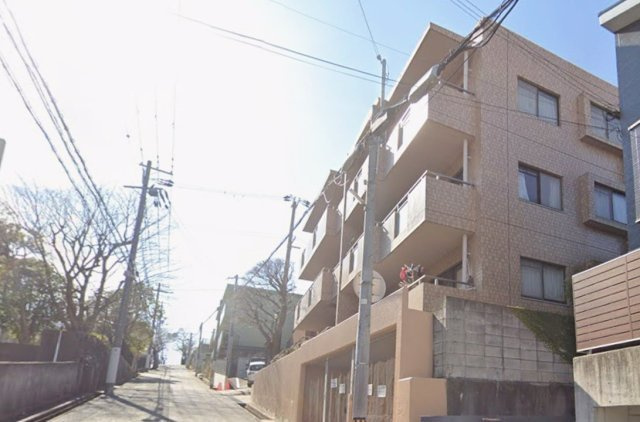 グランドメゾン六甲箕岡の外観|徒歩5分【五毛天神】バス停から　　阪急【六甲】にアクセス