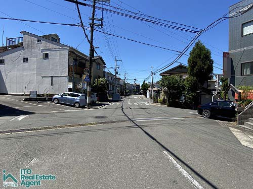 浄土寺下南田町 中古戸建の前面道路含む現地写真