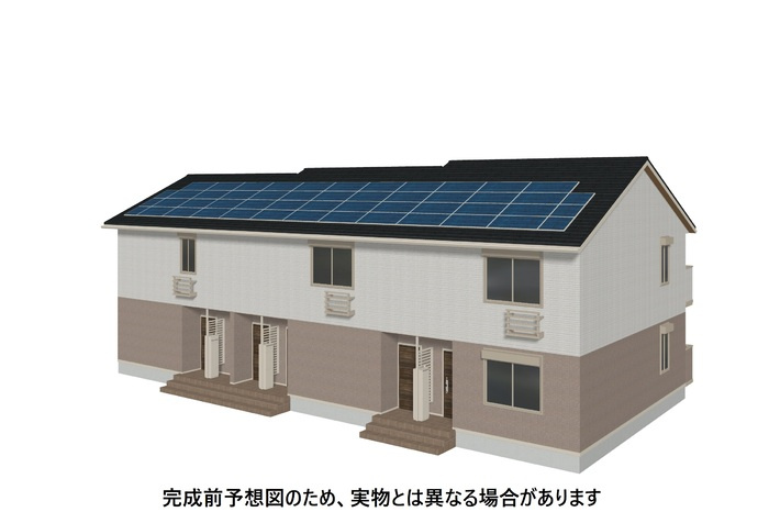 D-ROOM下城野の外観パース