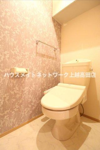 プラムコート木田 Ａのトイレ|温水洗浄便座