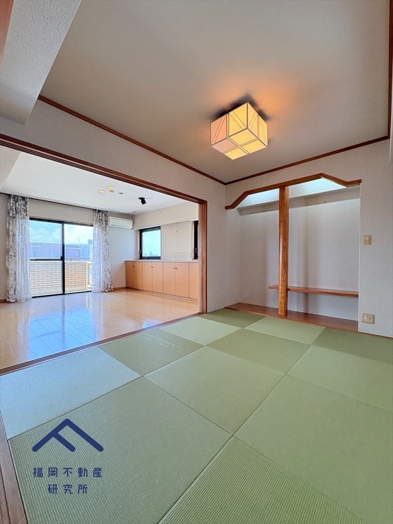 六本松パークホームズの和室