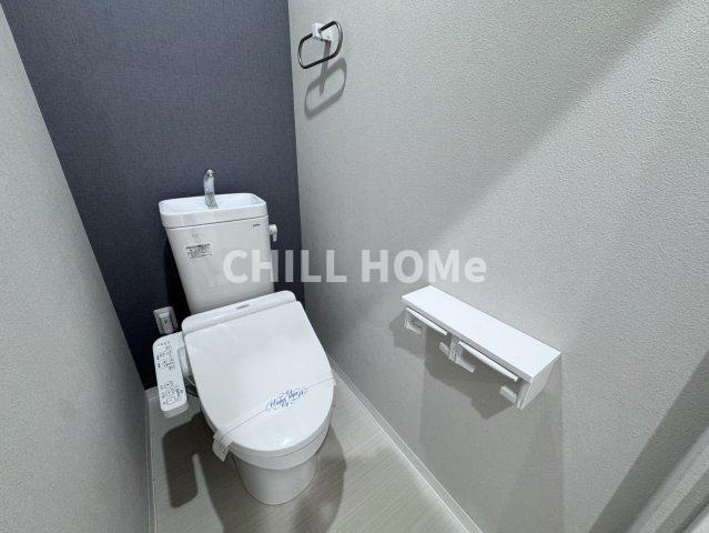 Ｗｈｉｔｅ　Ｍａｉｓｏｎのトイレ|当社、チルホームのHPもご覧ください(^^)/物件情報多数♪