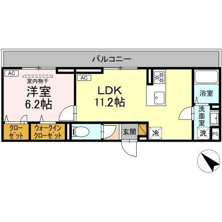 【間取り】 | D-SOLACE新千葉3丁目
