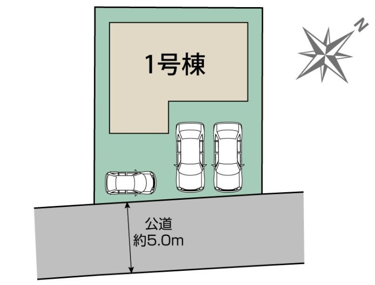 八千代市八千代台北13丁目の区画図