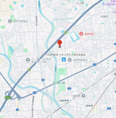 クロスロード2A棟の地図