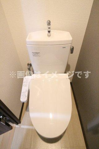 （仮称）都城天神Yマンションのトイレ|コンパクトで使いやすいトイレです