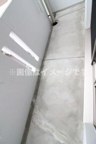 （仮称）都城天神Yマンションのバルコニー|落ち着いた時間を過ごせるバルコニーです