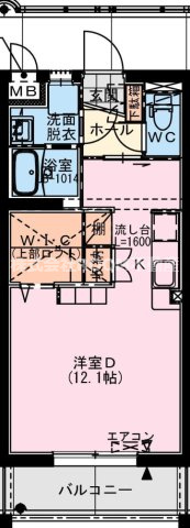 （仮称）都城天神Yマンションの間取り