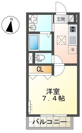 コイトハイツの間取り
