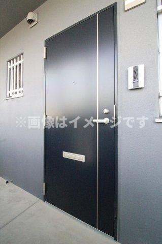 （仮称）都城天神Yマンションの玄関|玄関です