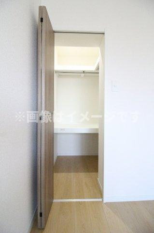 （仮称）都城天神Yマンションの収納|収納スペース豊富です
