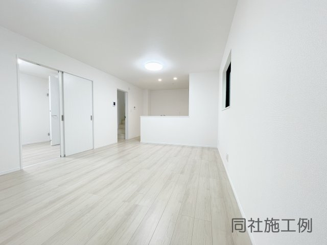 新築戸建・新築建売　福島市宮下町　第四小・第四中の居間・リビング