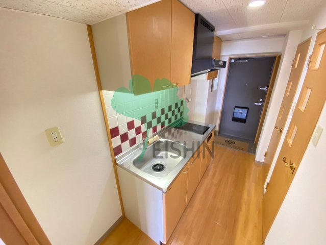 アリビオ博多駅北のキッチン|シンプルな清潔感のあるキッチンです！