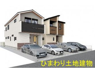 【外観パース】 | 秦野市羽根 2号棟 | イメージパースです。実際とは異なる場合があります。