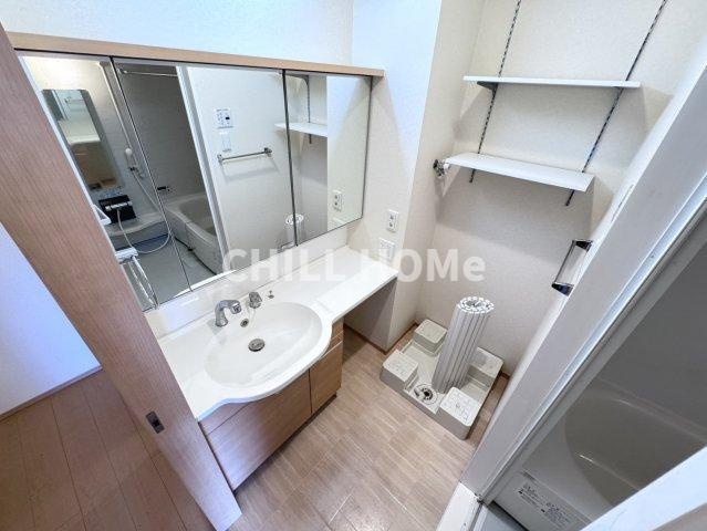 クラッシモの洗面所|当社、チルホームのHPもご覧ください(^^)/物件情報多数♪