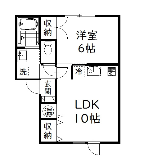ソフィア鶴野の間取り