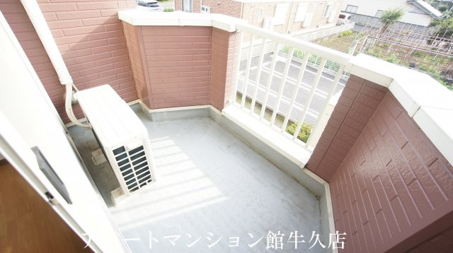 フラワＫのバルコニー|バルコニー