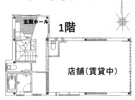 貸家　世田谷区世田谷の間取り